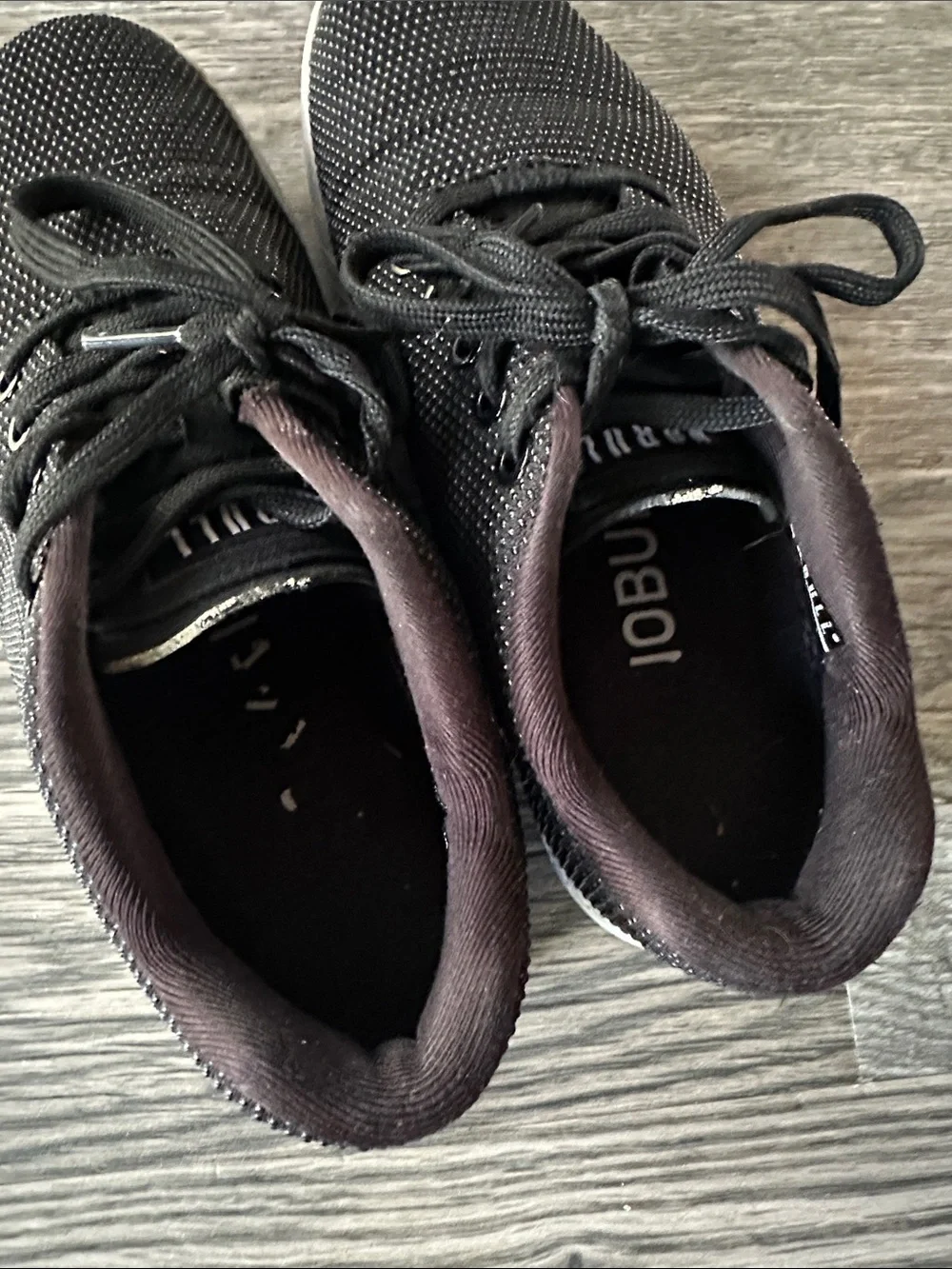 NOBULL super fabric trainers black and gray women’s 7.5